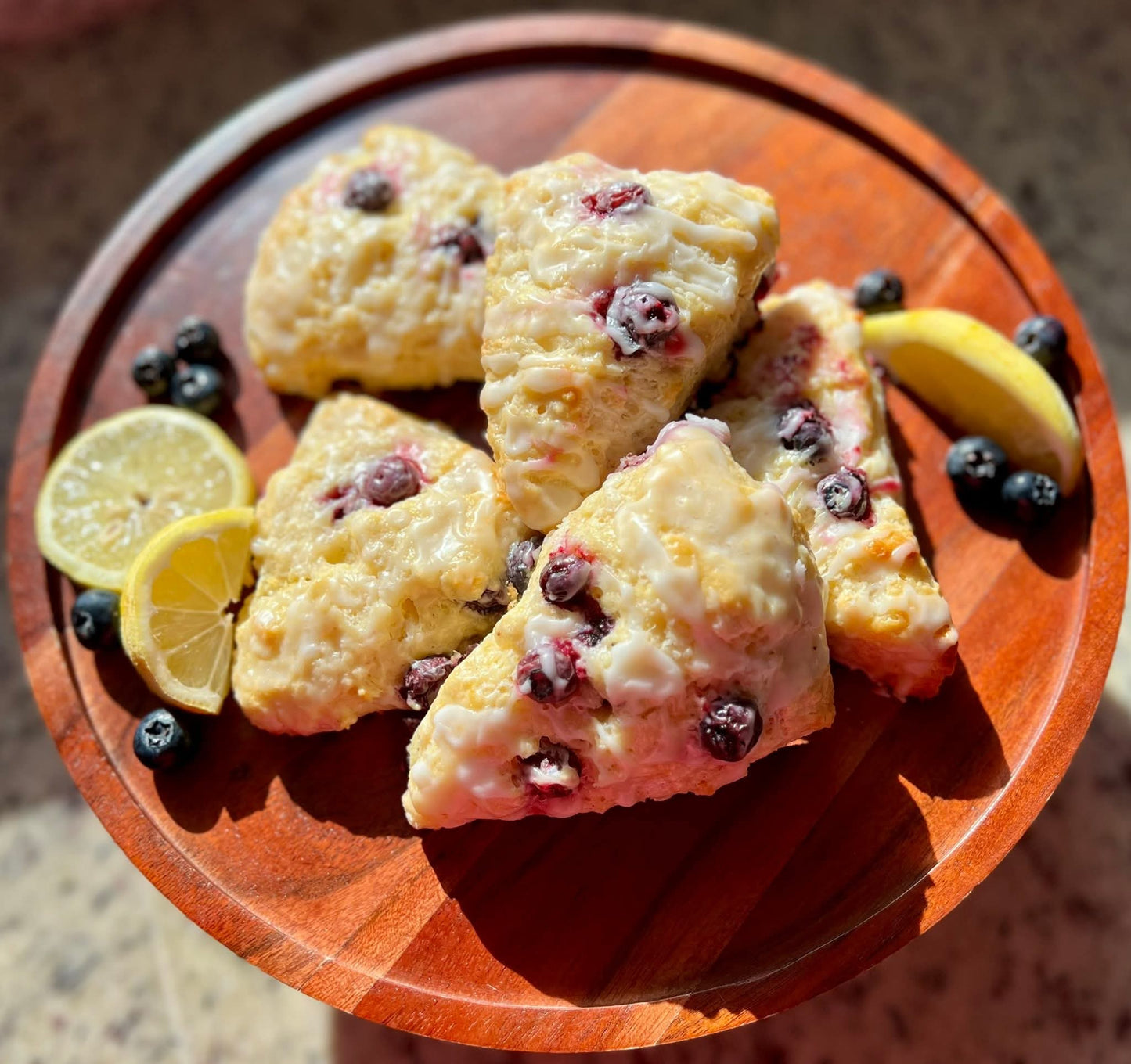 Hib Lemon Blueberry Scone