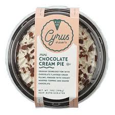 Mini Chocolate Cream Pie