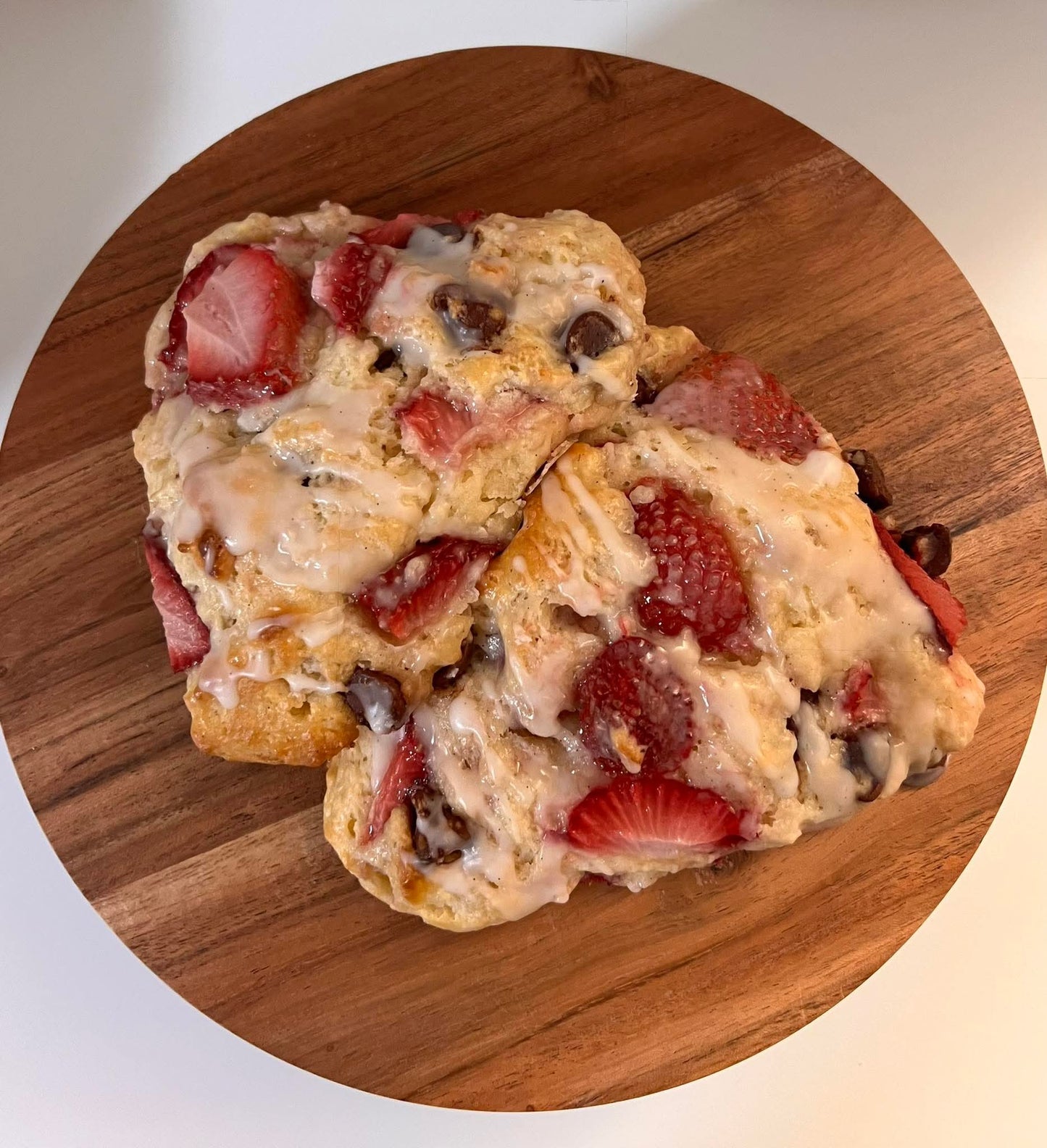 Hib Chocolate Strawberry Scone