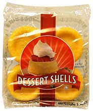 Dessert Shells 4 pack
