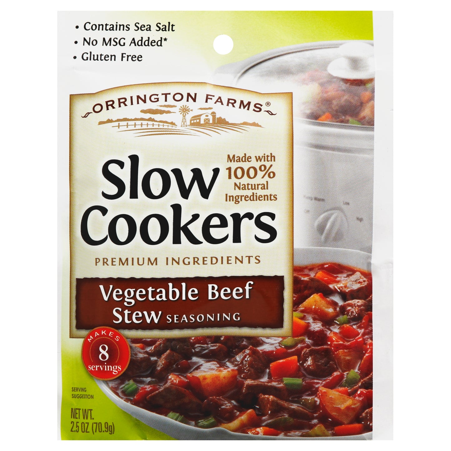Orrington Farms Slow Cookers Seasoning 2.5 oz
