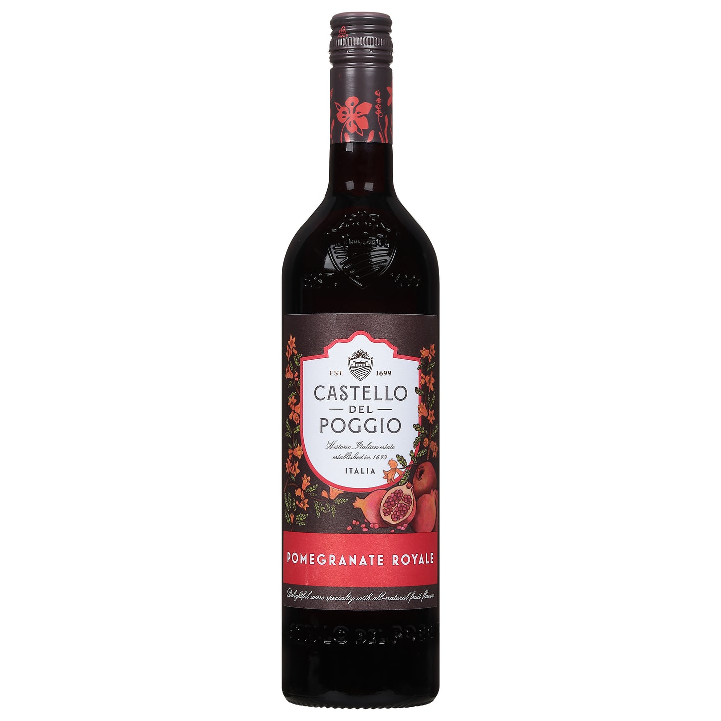 Castello Del Poggio Pomegranate Royale Wine 750 ml