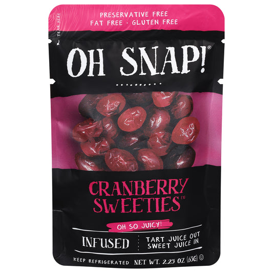 Oh Snap! Infused Cranberry Sweeties 2.25 oz