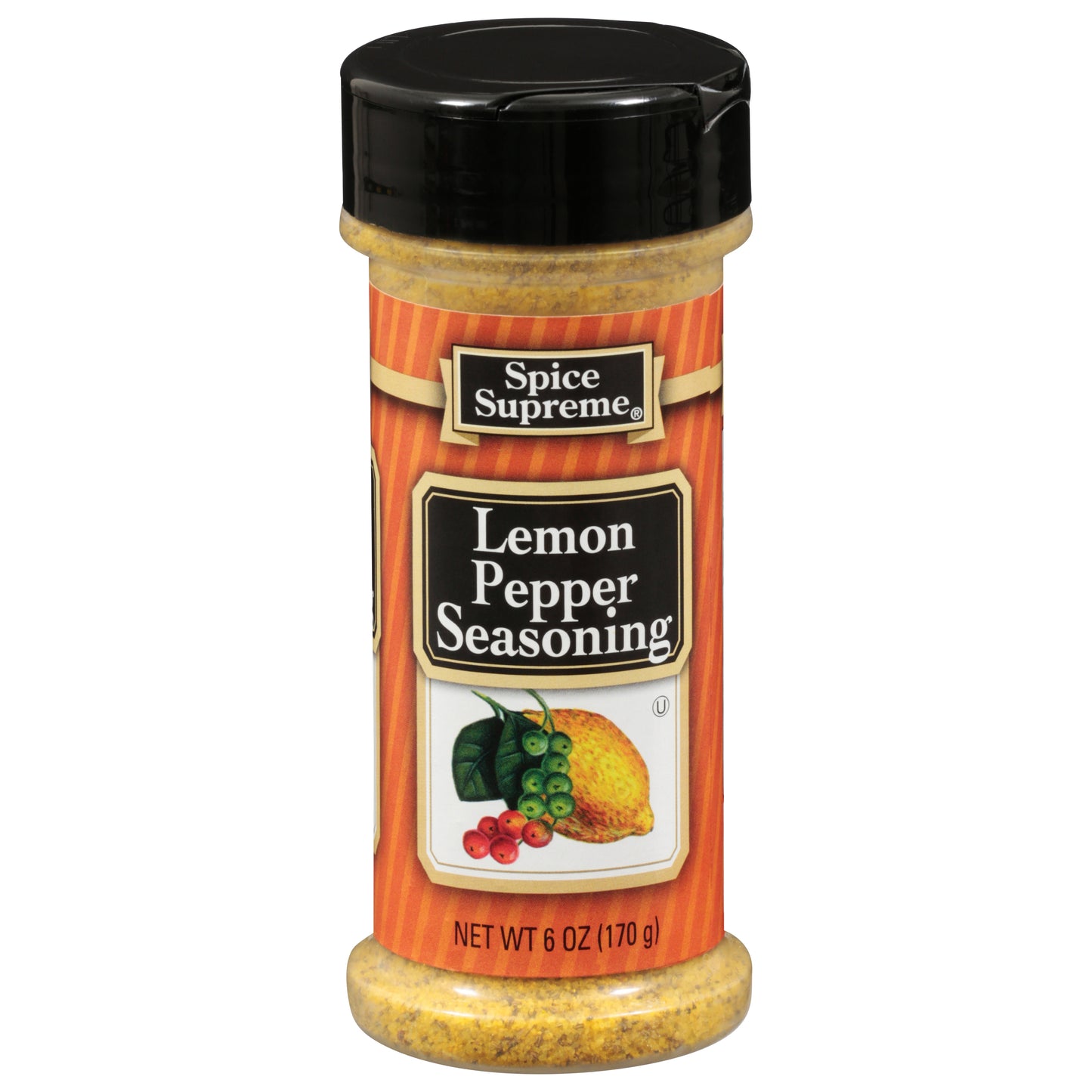 Spice Supreme Lemon Pepper Seasoning 6 oz