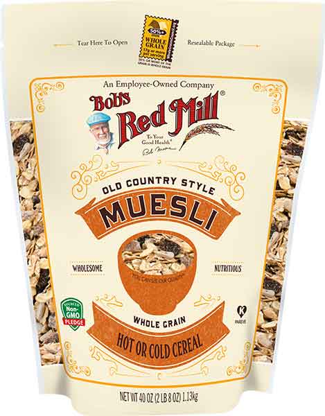 BRM Whole Grain Muesli 40 oz