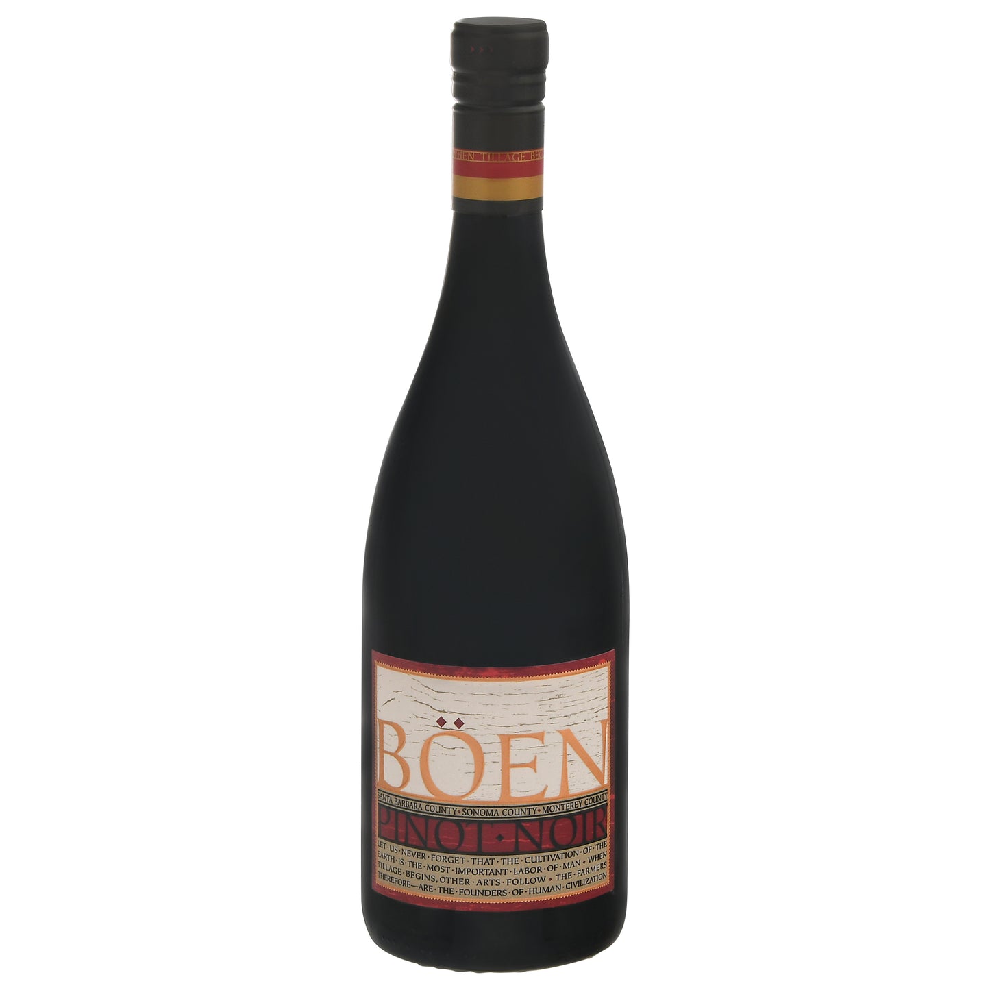 Boen Santa Barbara County/Sonoma County/Monterey County Pinot Noir 750 ml