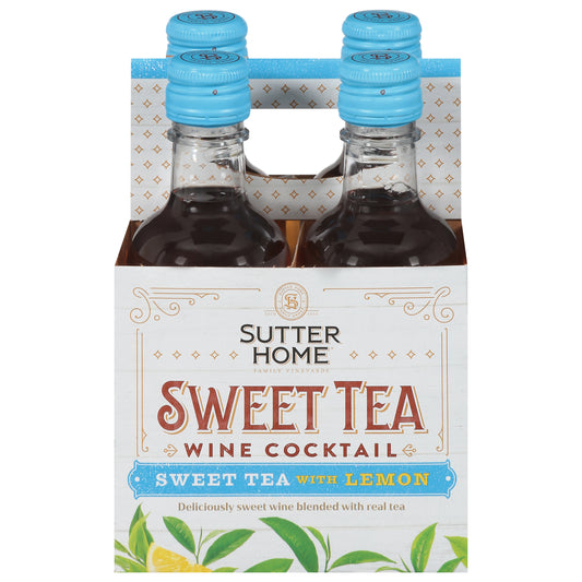 Sutter Home Sweet Tea Wine Cocktail 187 ml Bottles