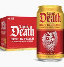 Liquid Death Tea Peach