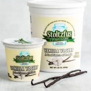 Stoltzfus Dairy Vanilla Yogurt 32oz