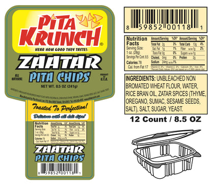 Pita Krunch Zaatar 8 oz