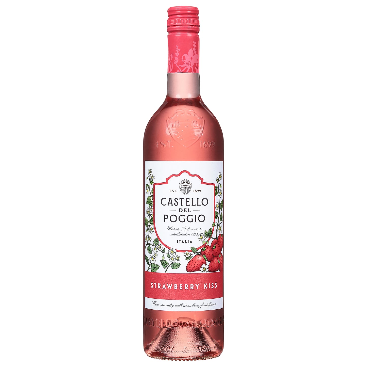 Castello Del Poggio Italia Strawberry Kiss Wine 750 ml