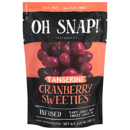 Oh Snap! Infused Tangerine Cranberry Sweeties 2.25 oz