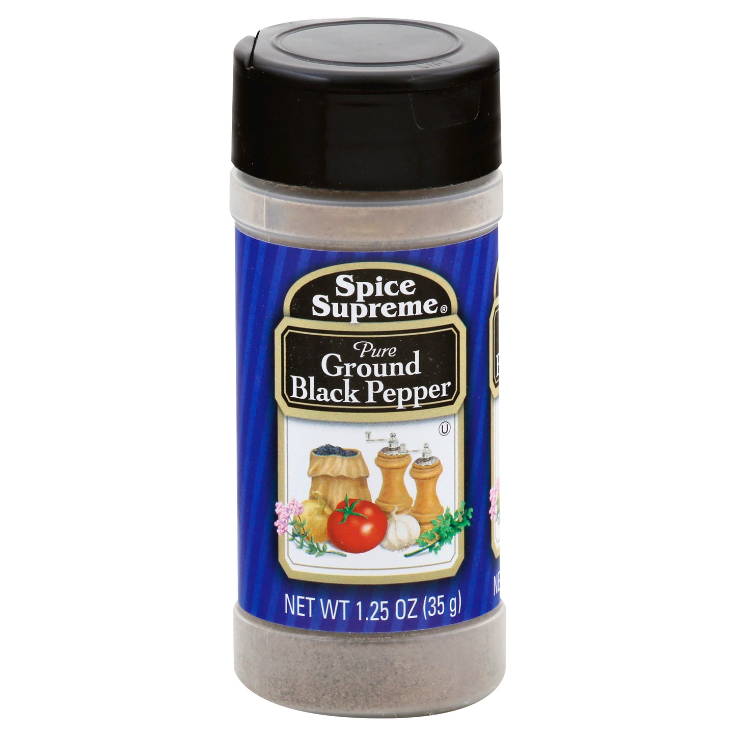 Spice Supreme Black Pepper 1.25 oz