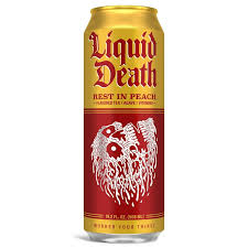Liquid Death Tea Peach